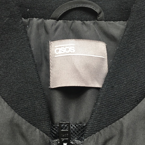 ASOS jacket coat blazer black XL Lightweight - Picture 2 of 5